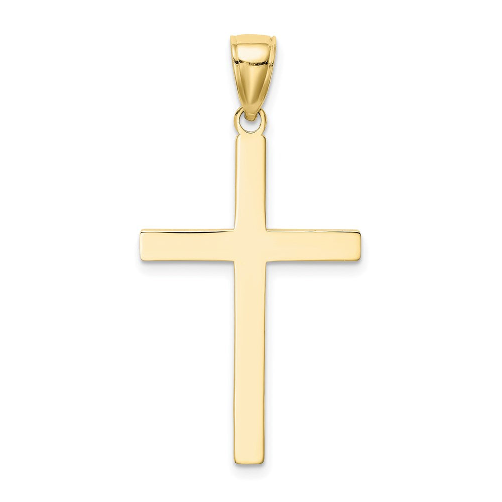 10k Polished Cross Pendant