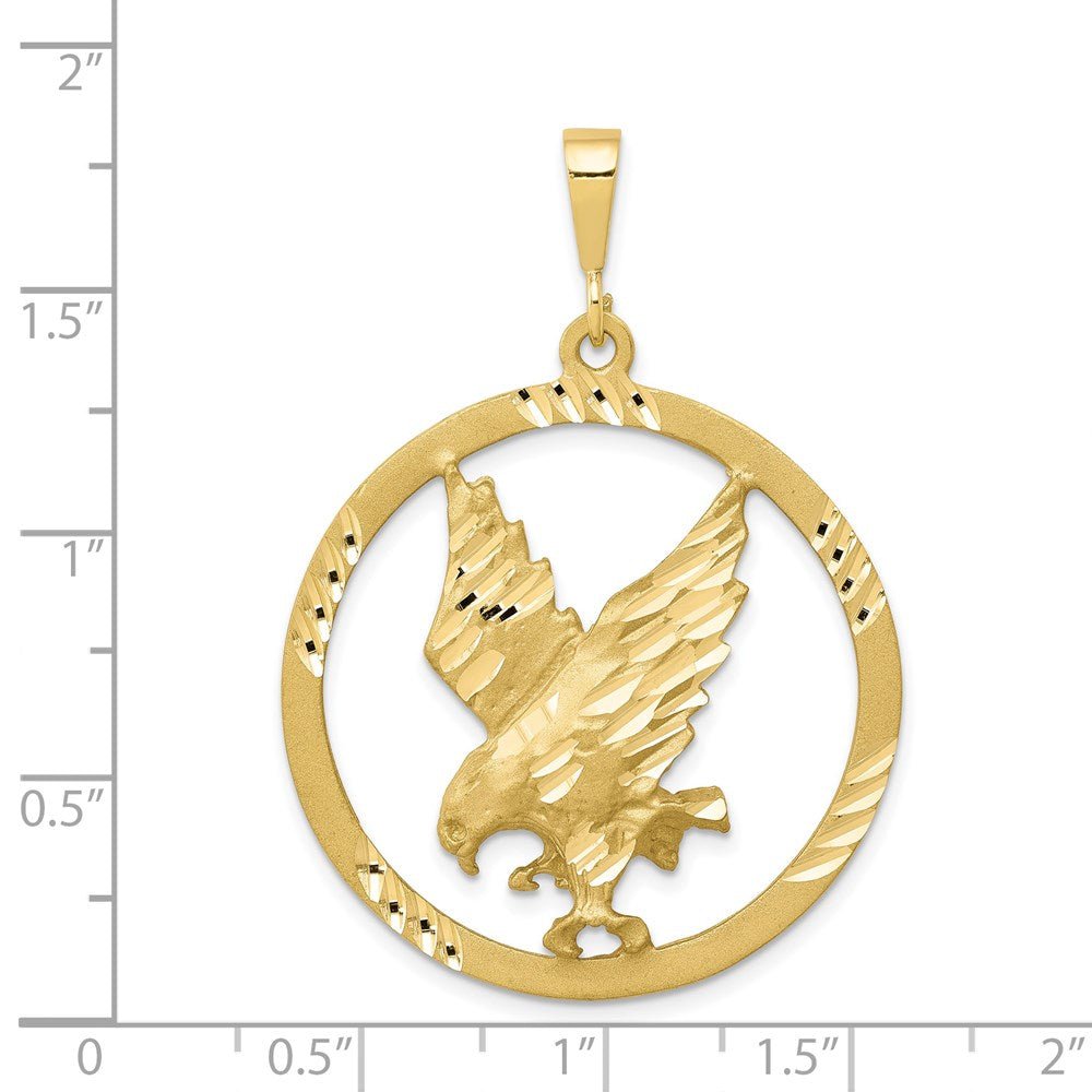 10k Eagle Charm