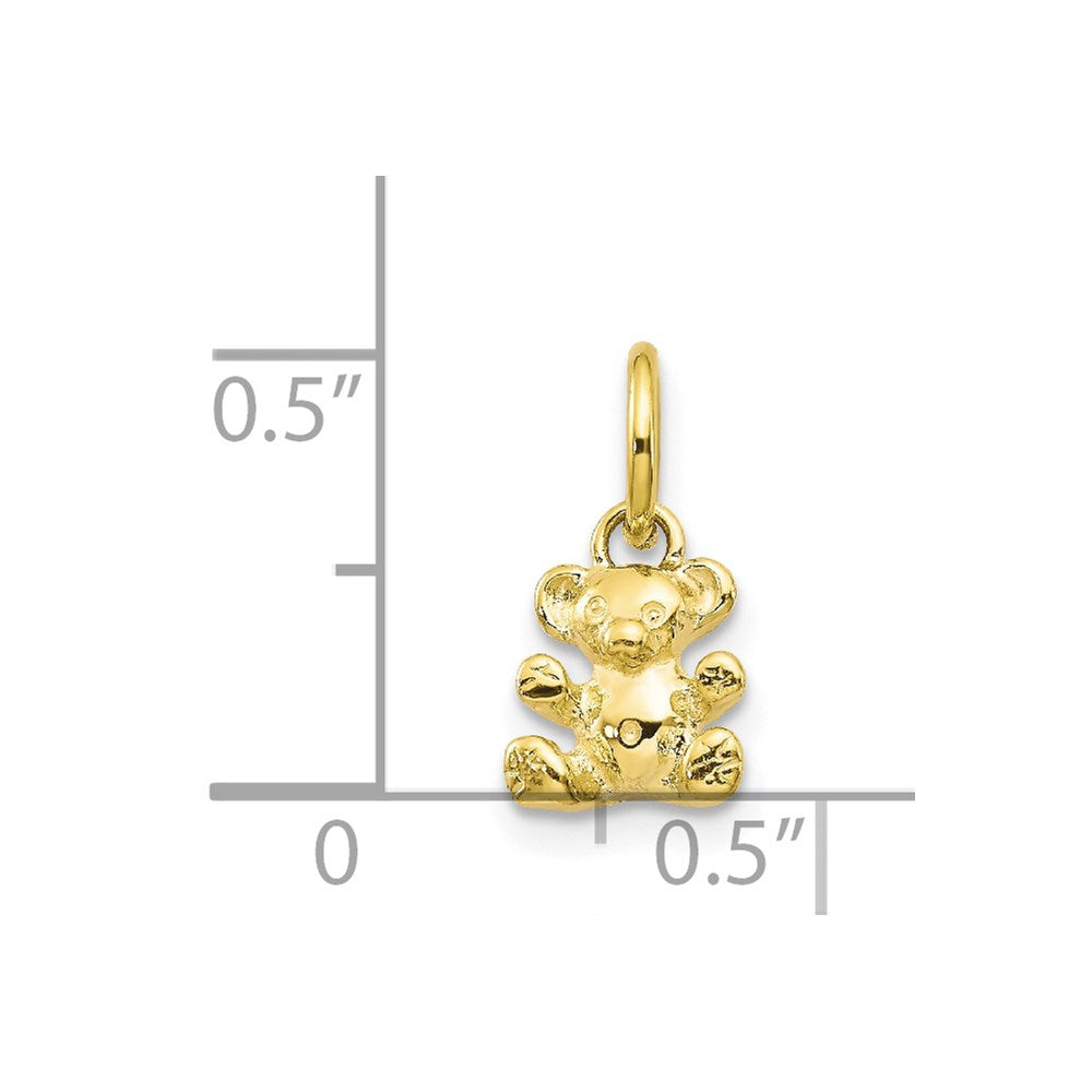10k 3D Teddy Bear Charm