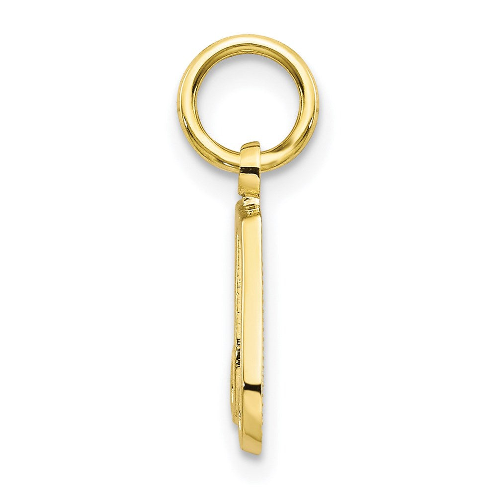 10k Musical Note Charm