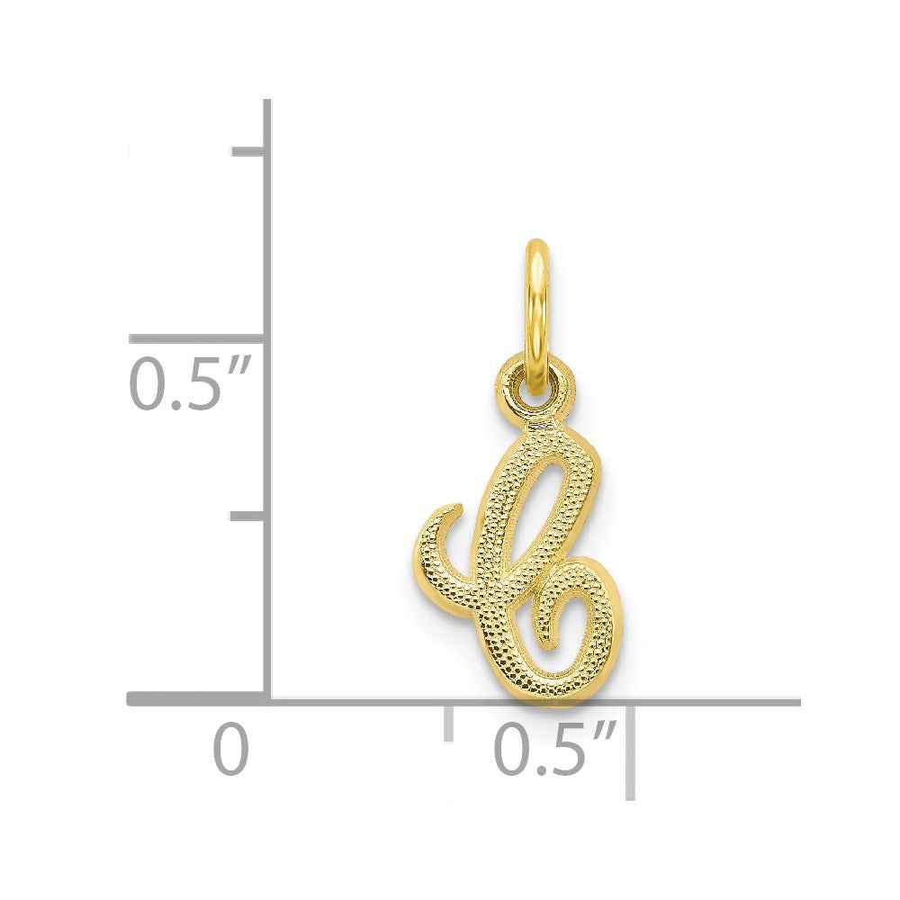 10K Initial C Charm