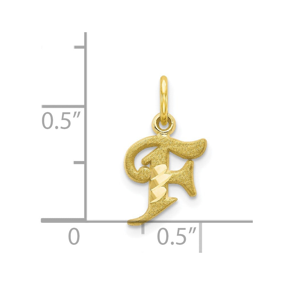 10k Initial F Charm