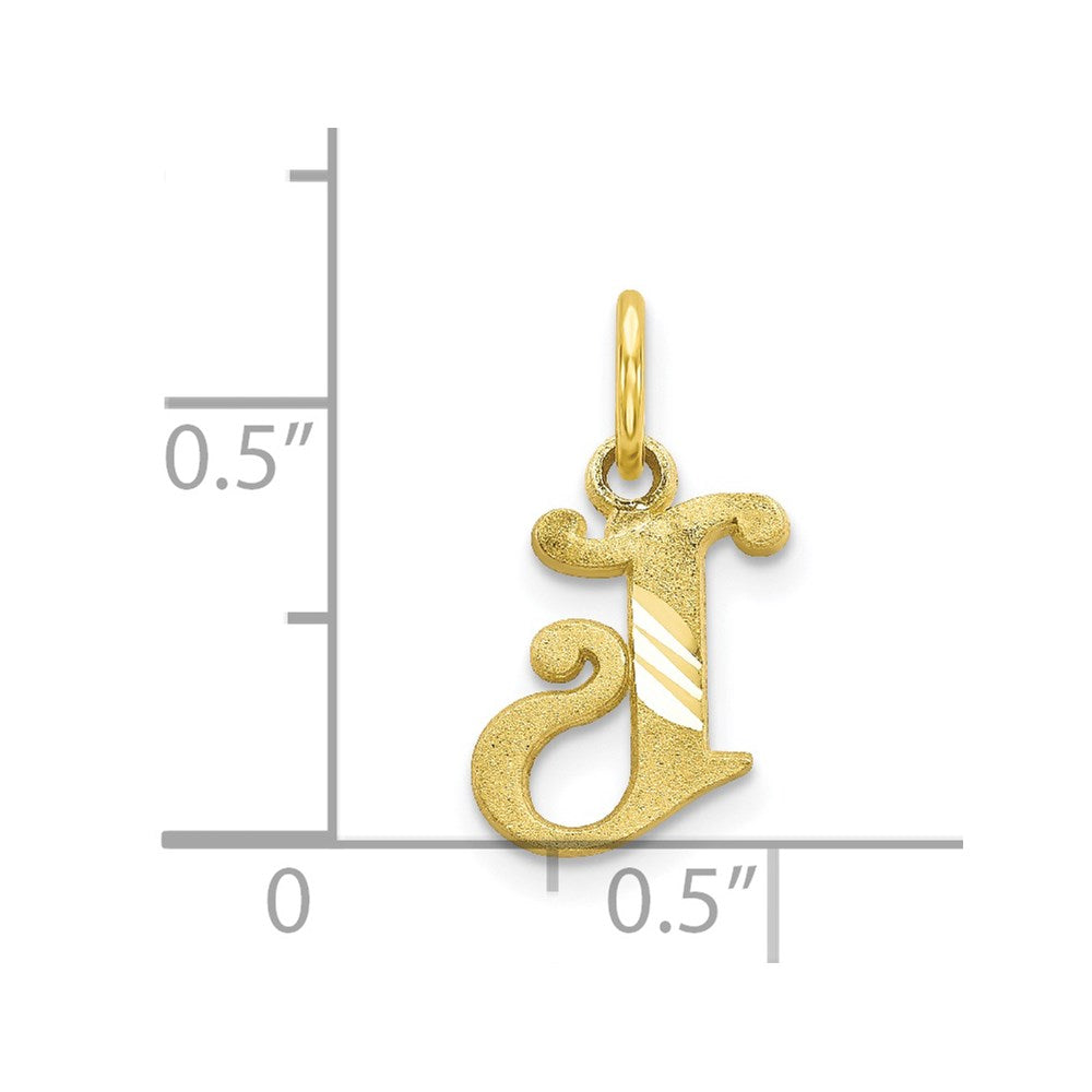 10k Initial J Charm