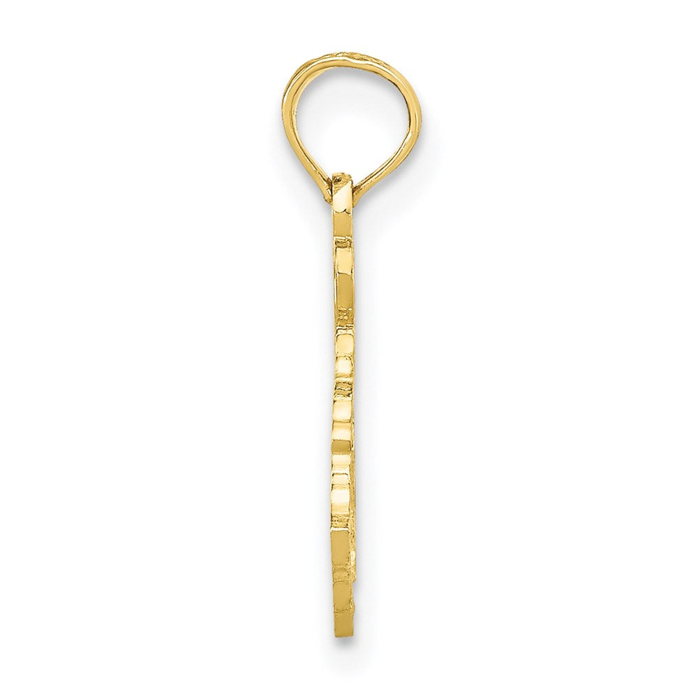 10K Solid Kentucky State Pendant