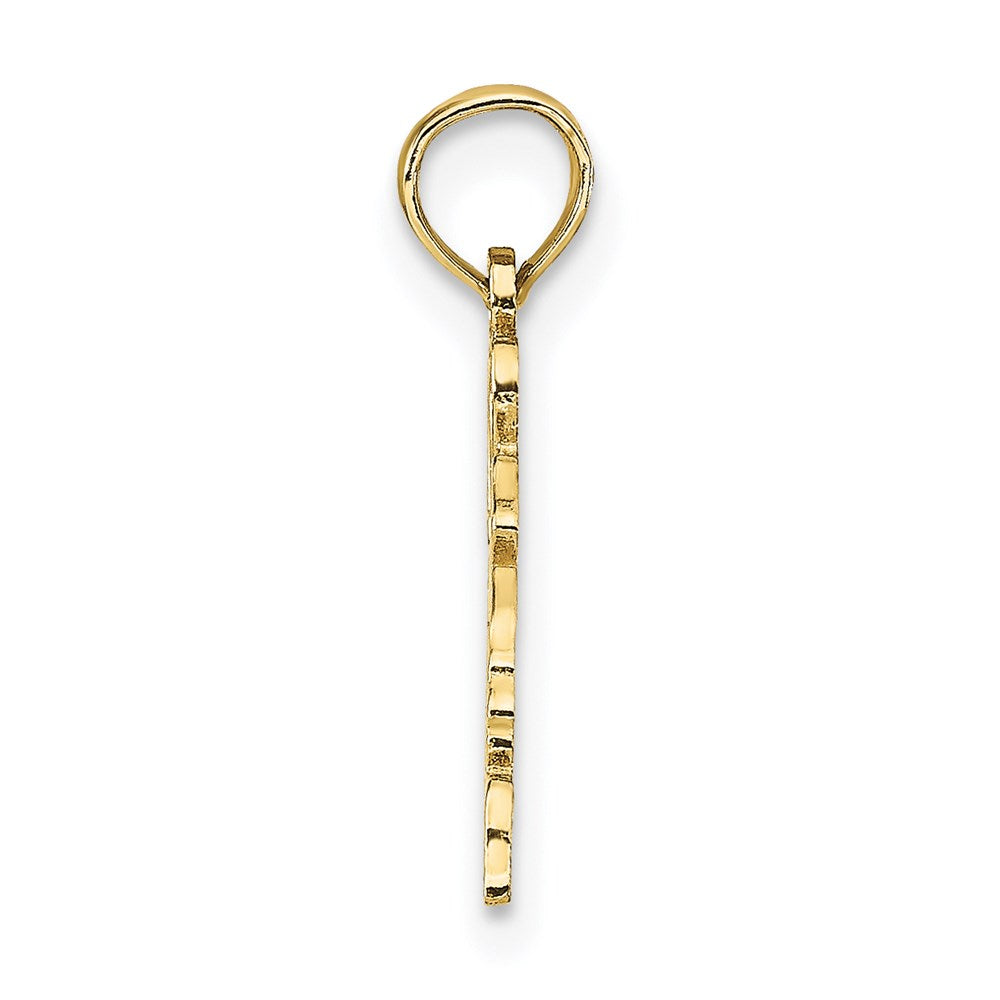 10K Solid Virginia State Pendant