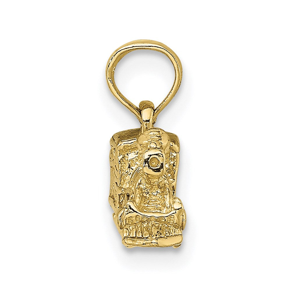 10K 3-D Locomotive Pendant
