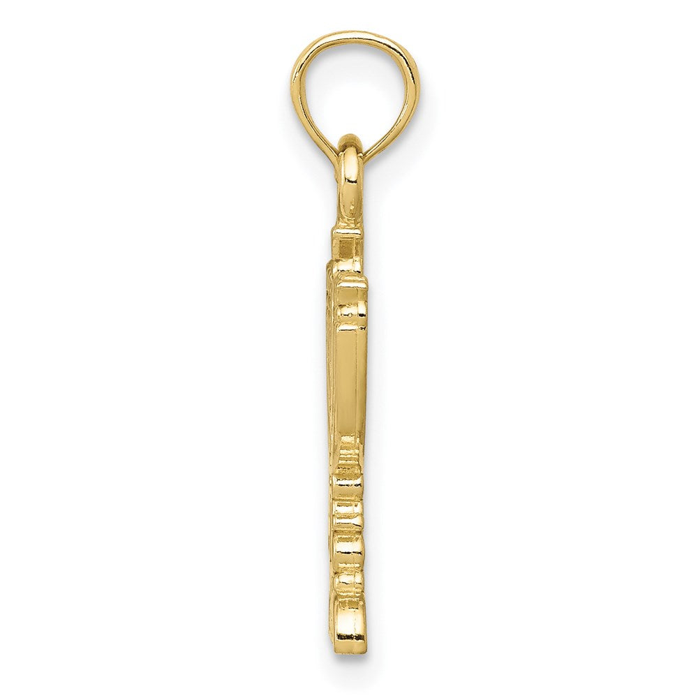 10K Menorah Pendant