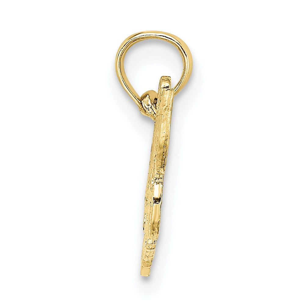 10K HOCKEY MOM Charm