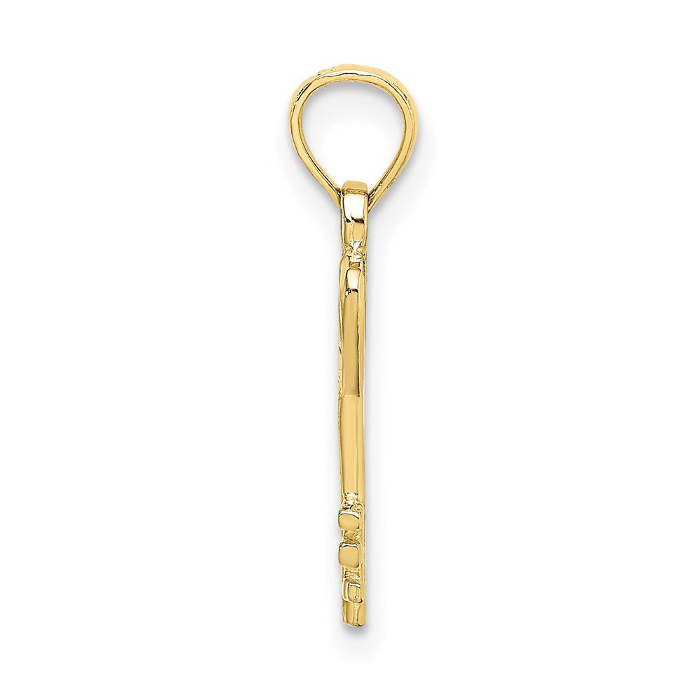 10k Key w/ Heart Charm