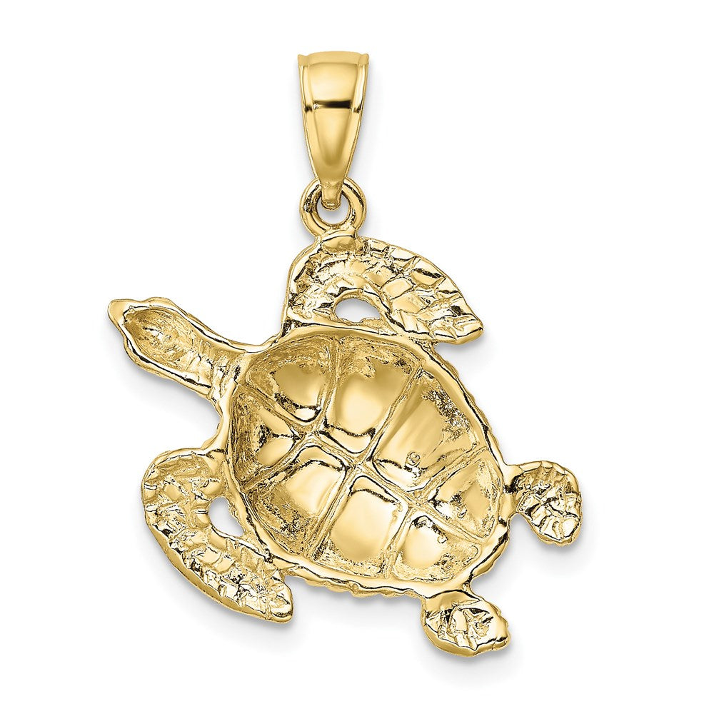 10K Turtle Pendant 4