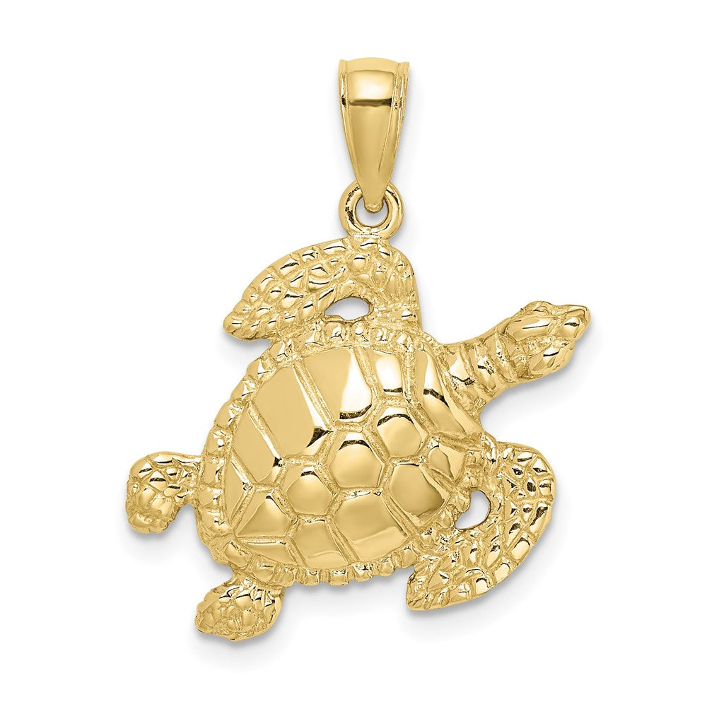 10K Turtle Pendant 1
