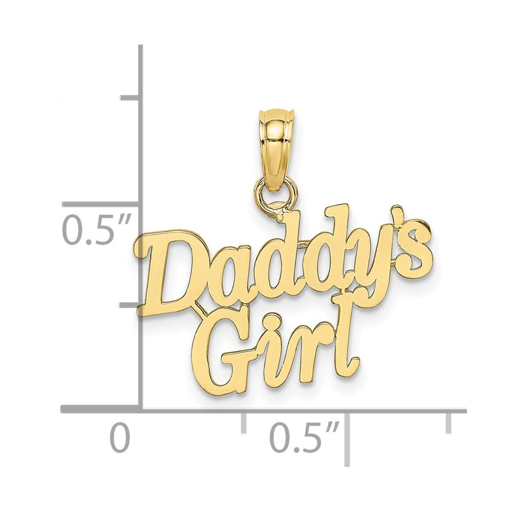 10K DADDYS GIRL Charm