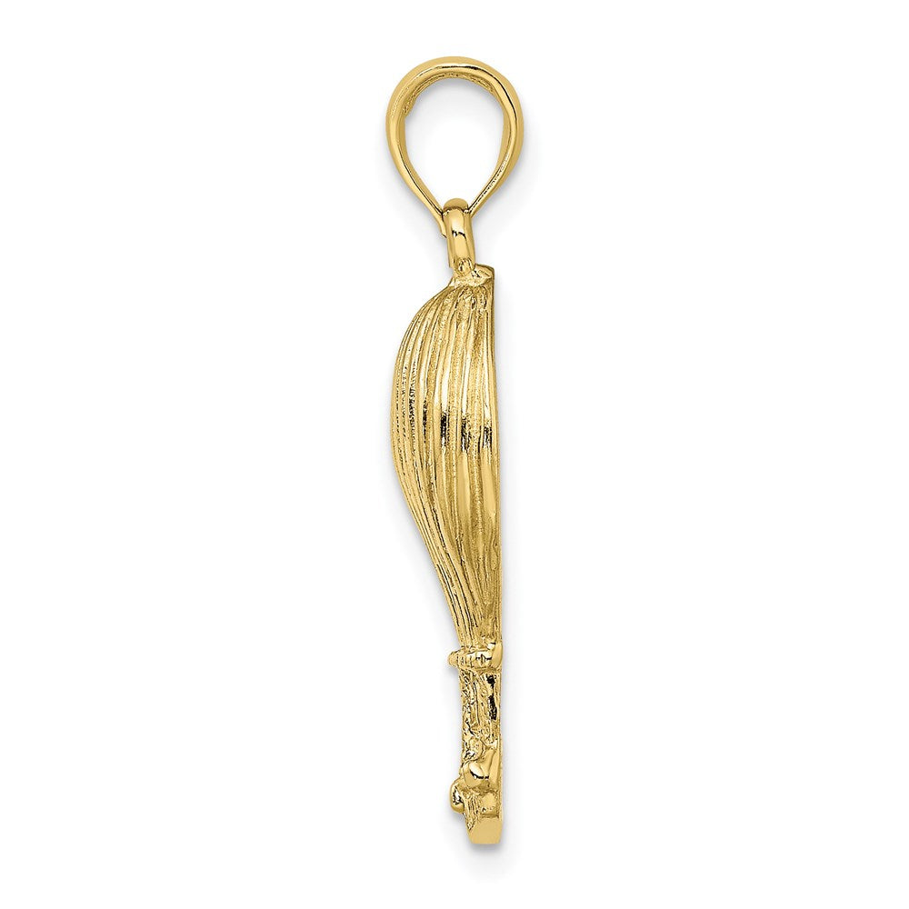 10K Polished Hot Air Ballon Charm
