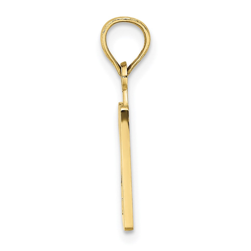 10K Number 20 Pendant