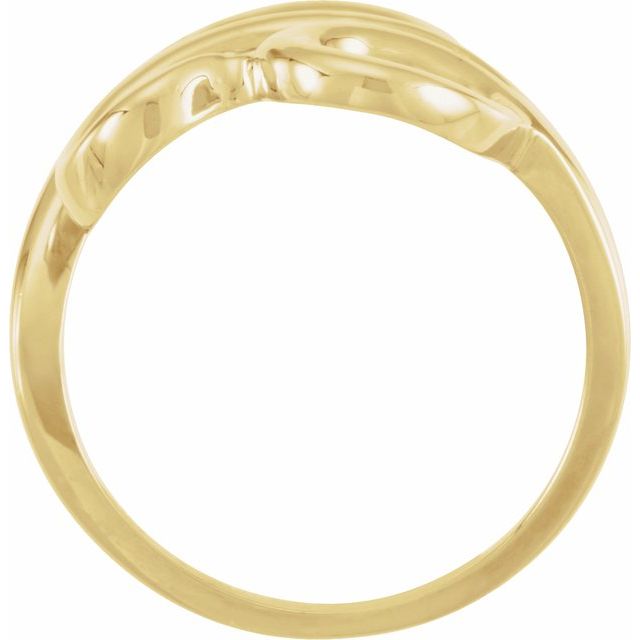 14K Yellow Freeform Ring 1