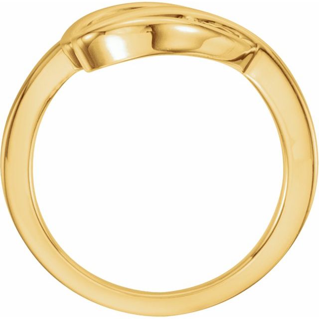 14K Yellow Freeform Ring 2