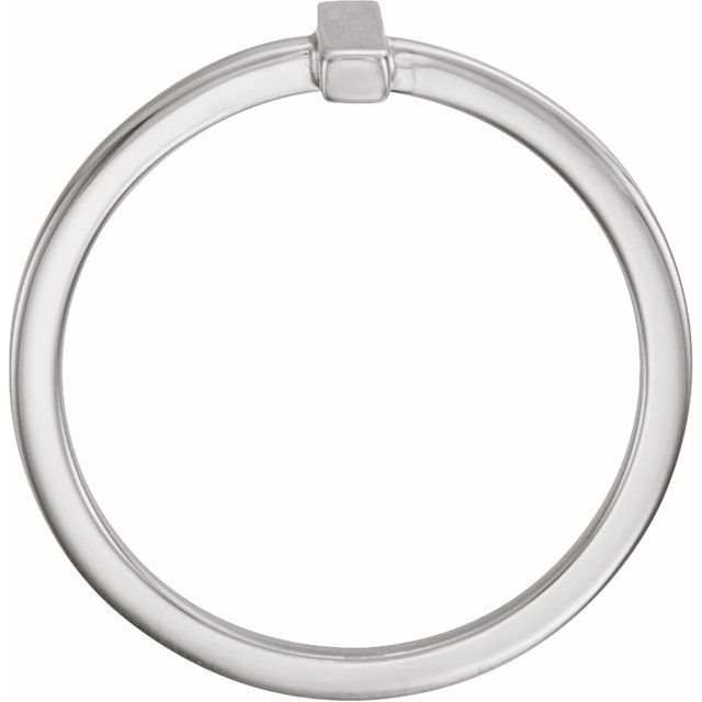 Sterling Silver Bar Ring 2