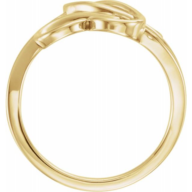 14K Yellow Freeform Ring 2