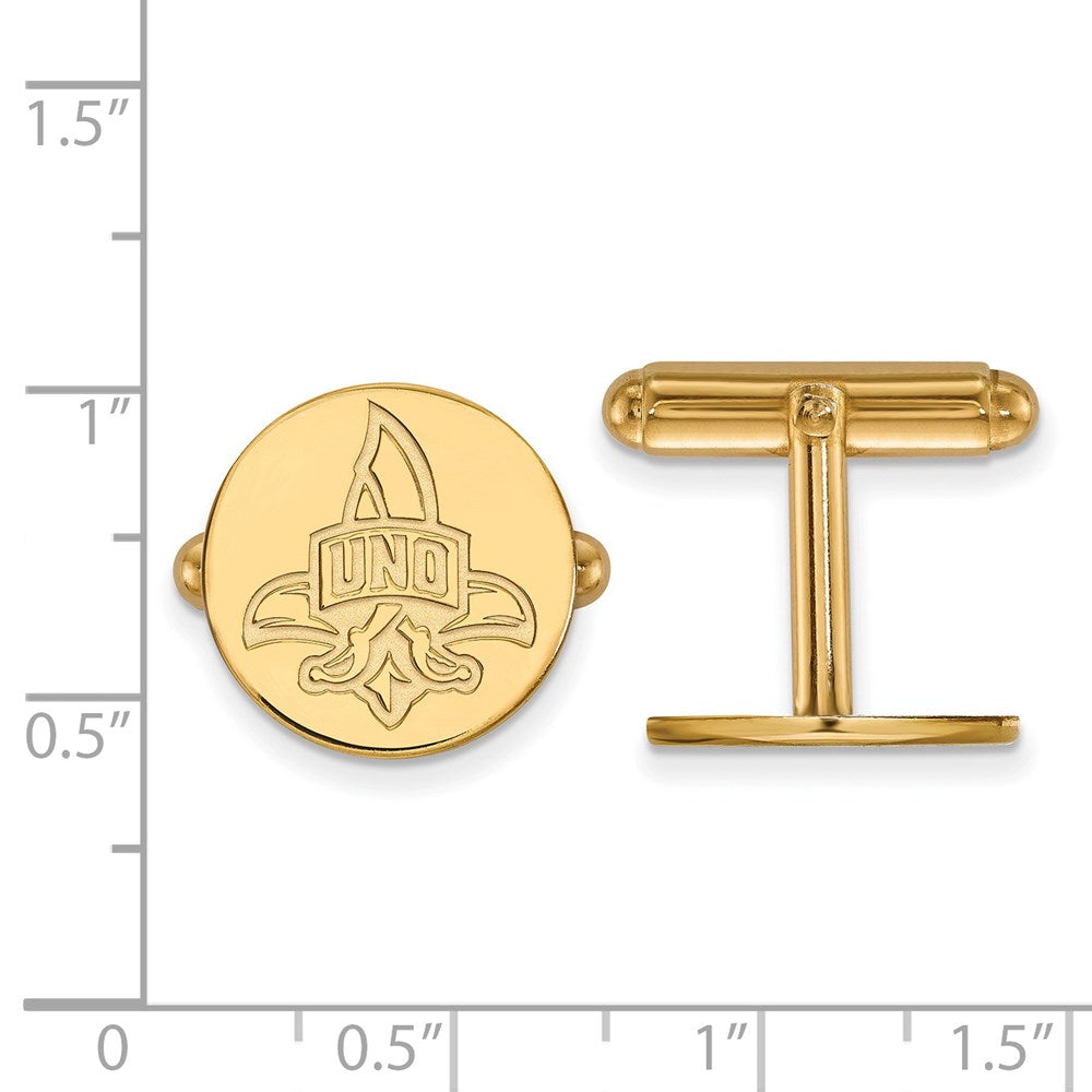 14ky University of New Orleans Cuff Link