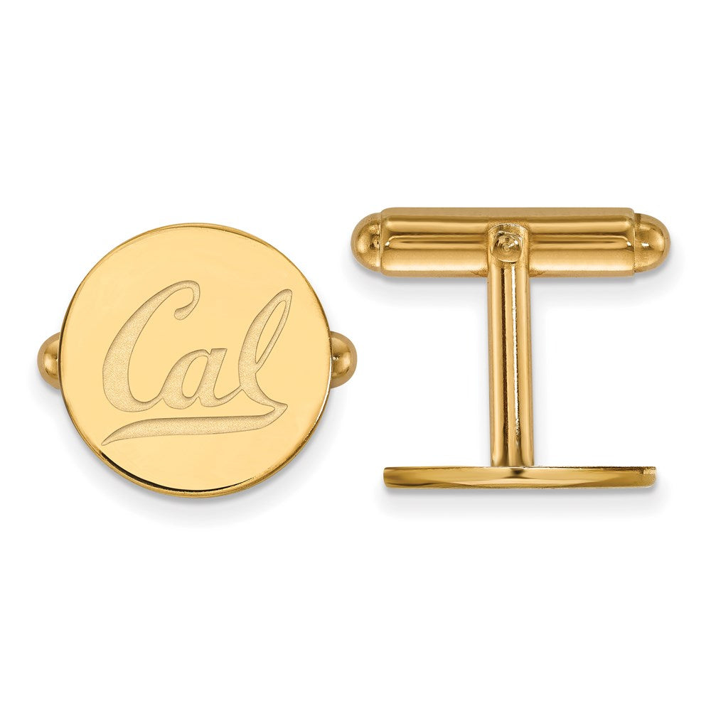 14k Gold University of California Berkeley Cuff Links