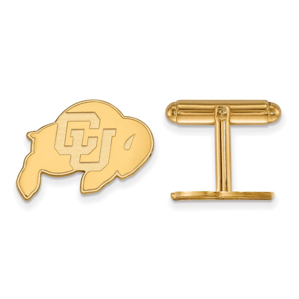 14k Gold University of Colorado Cuff Links