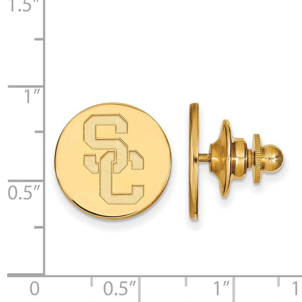 14k Gold University of Southern California S-C Lapel Pin