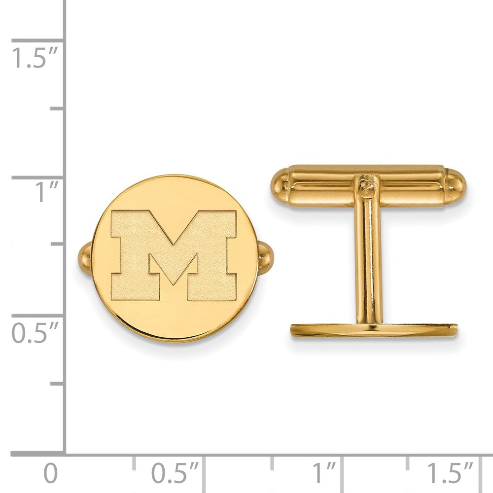 14ky Michigan (Univ Of) Cuff Link