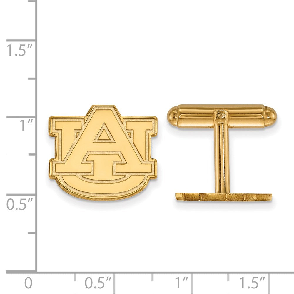 14k Gold Auburn University Cuff Links