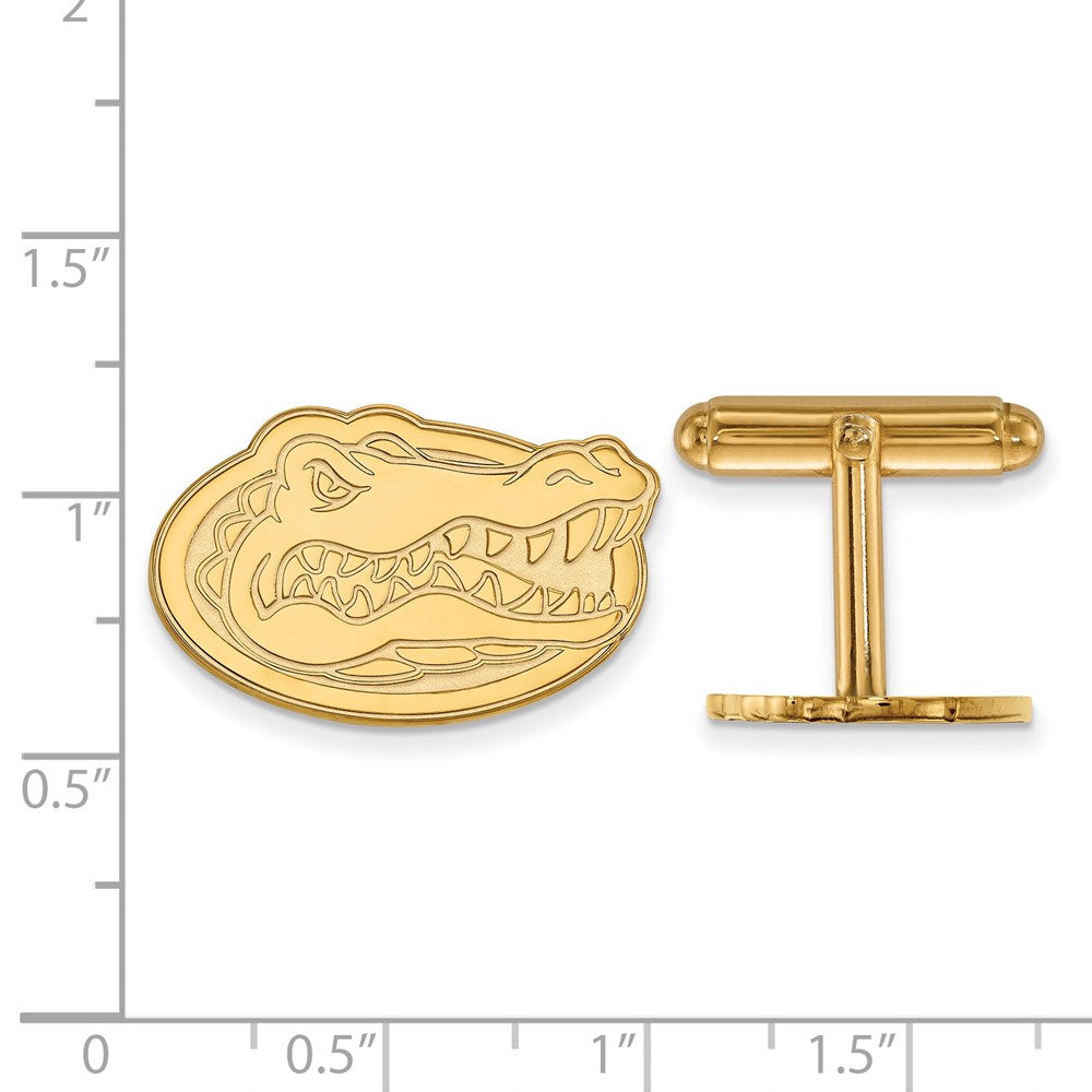 14k Gold University of Florida Gator Cuff Links