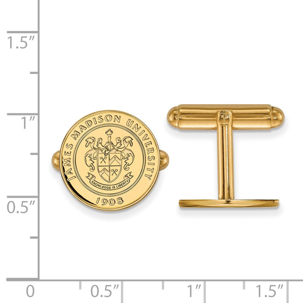 14ky James Madison University Crest Cuff Link