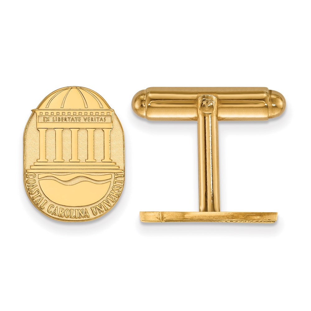 14ky Coastal Carolina University Crest Cuff Link