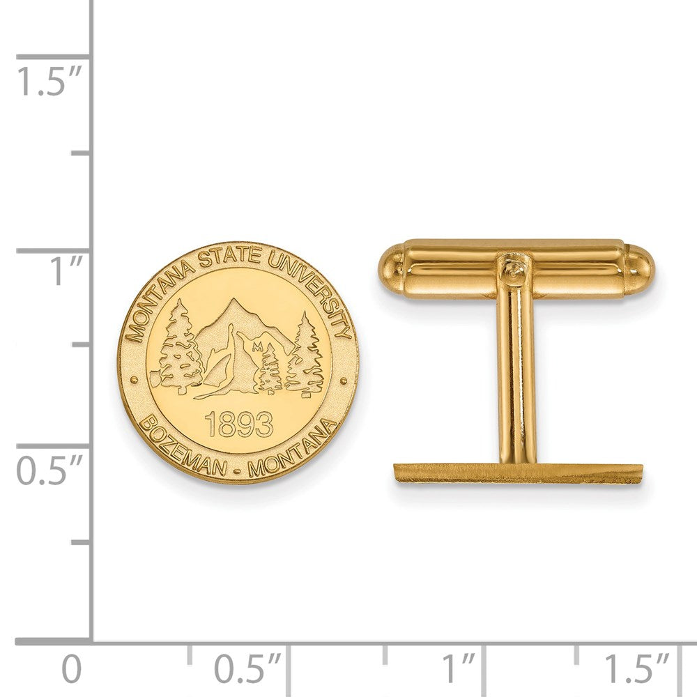 14ky Montana State University Crest Cuff Link