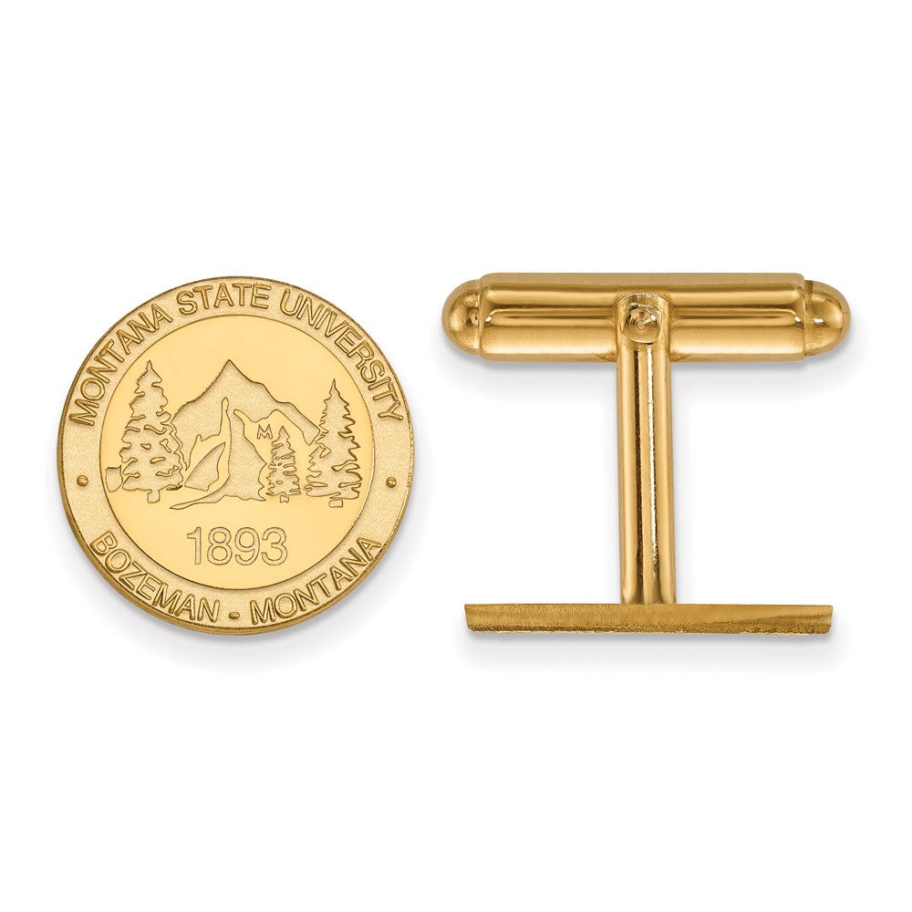 14ky Montana State University Crest Cuff Link