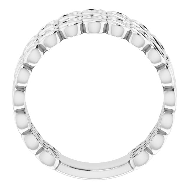 Sterling Silver Infinity-Inspired Ring 2