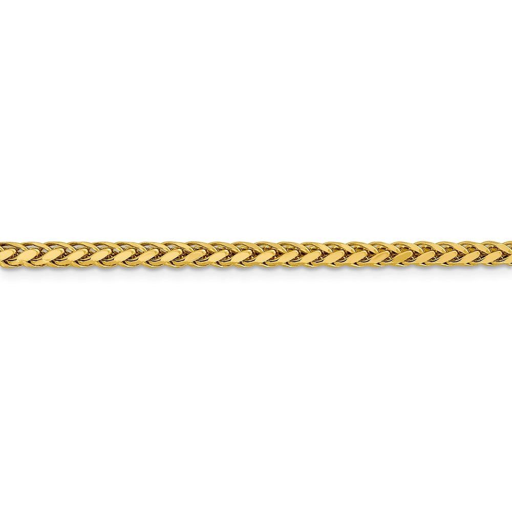 14k 3.1mm Semi-solid D/C Wheat Chain