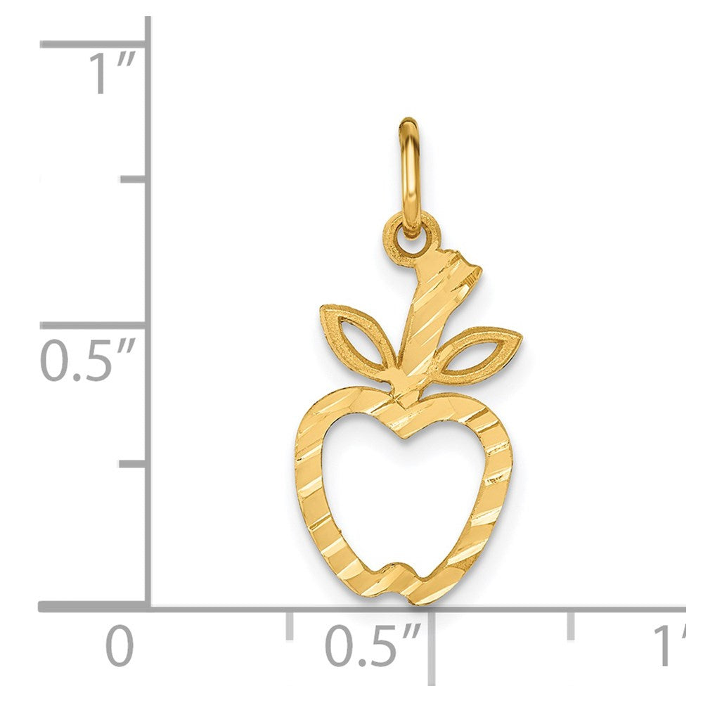 14k Apple Charm