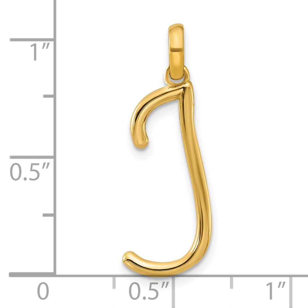 14ky Fancy Letter J