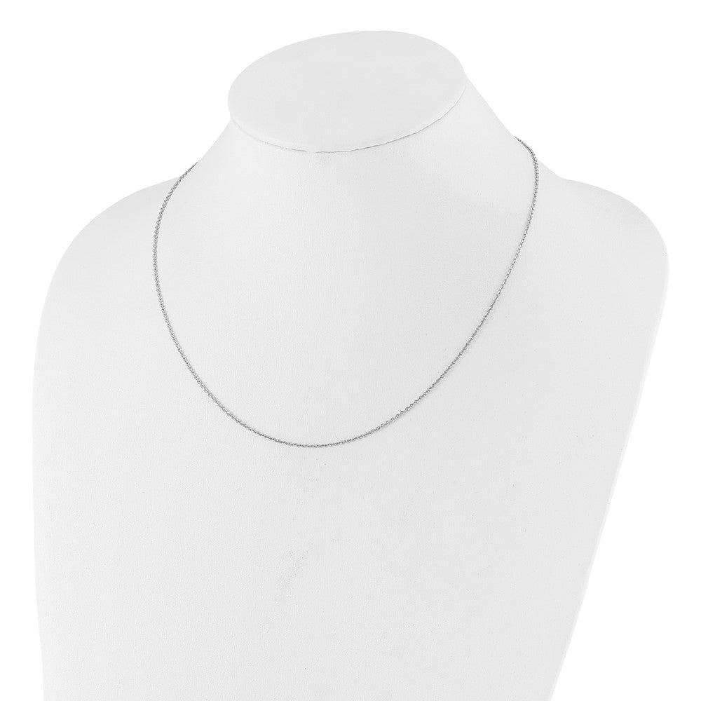 Sterling Silver Adjustable 1.75mm Cable Chain