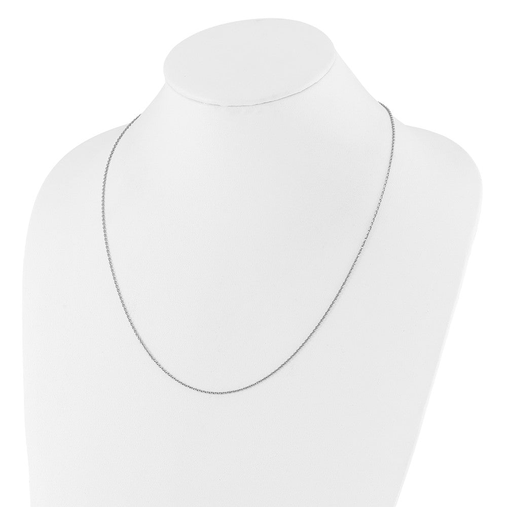 Sterling Silver Adjustable 1.75mm Cable Chain