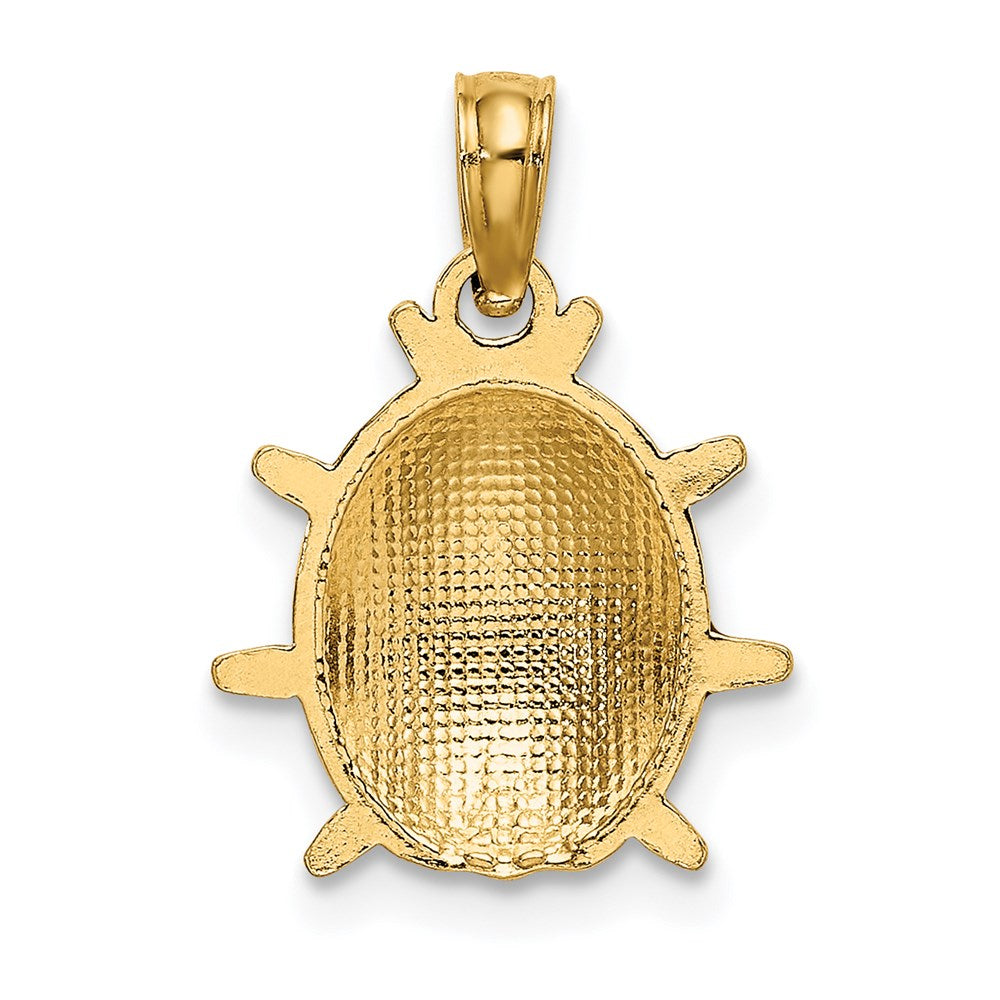 14KEnameled Ladybug Charm