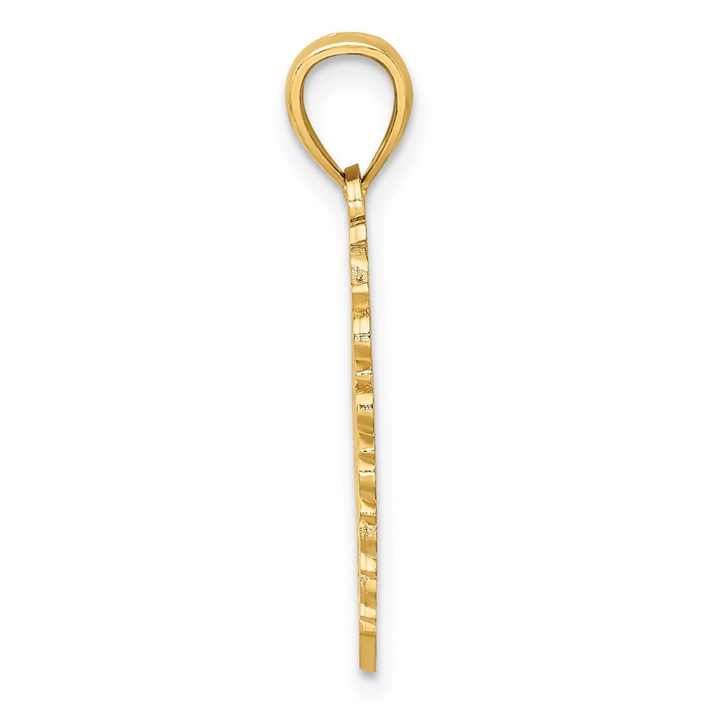 14K LOVE IS...HEART Charm