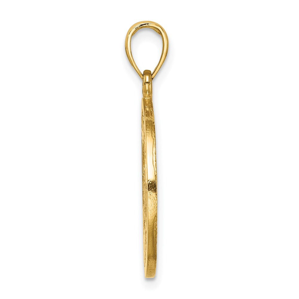 14K ST. LUCIA Twin Pitons Charm