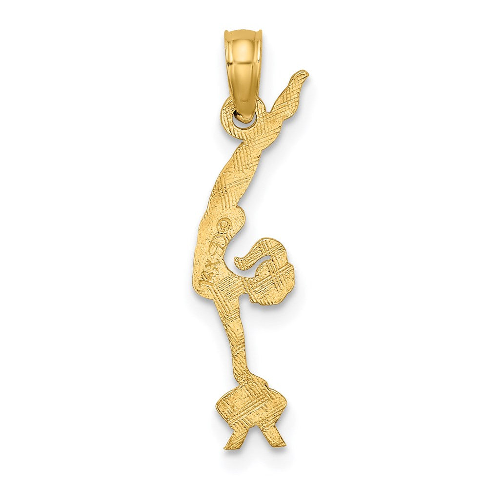 14K Gymnastics Charm