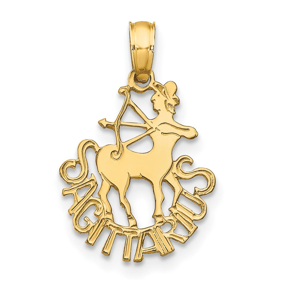 14K SAGITTARIUS Charm