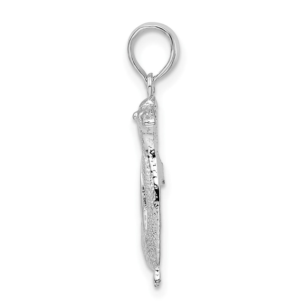 Sterling Silver Polished Penguin Pendant