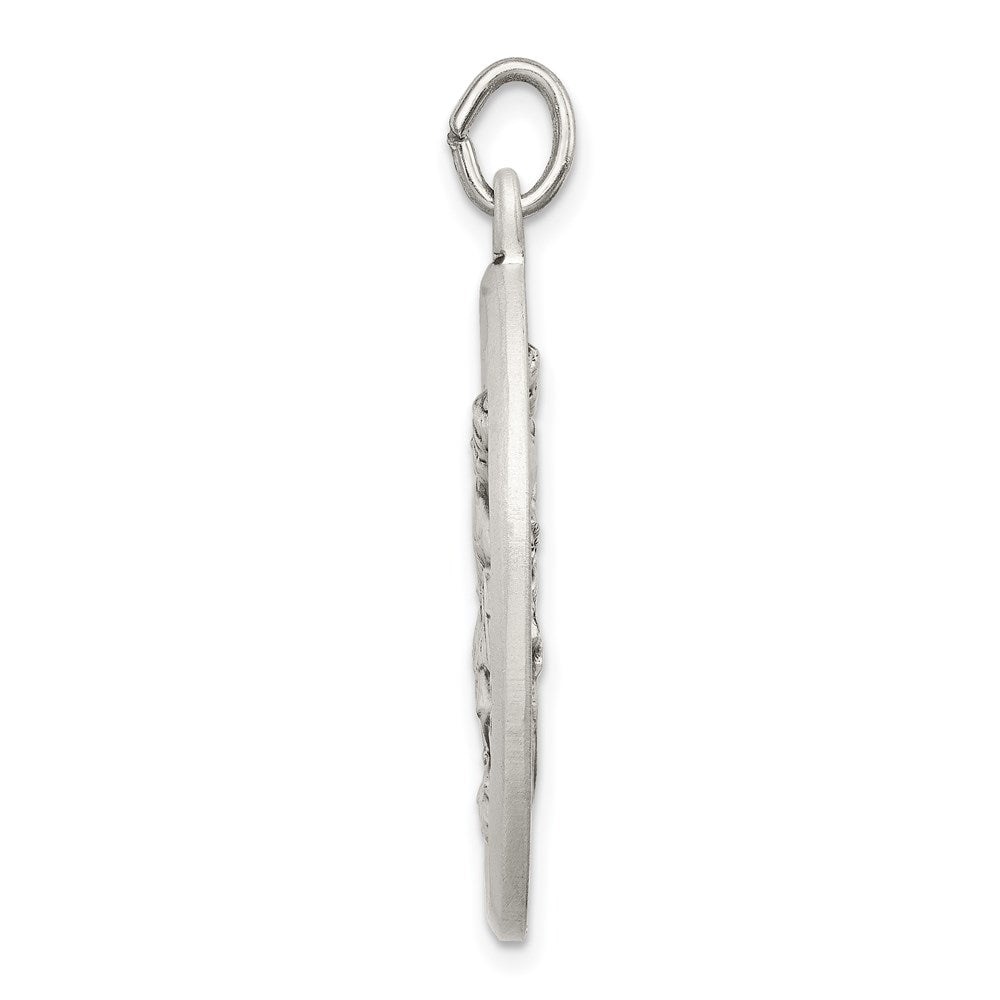 Sterling Silver Reversible St. Michael Medal