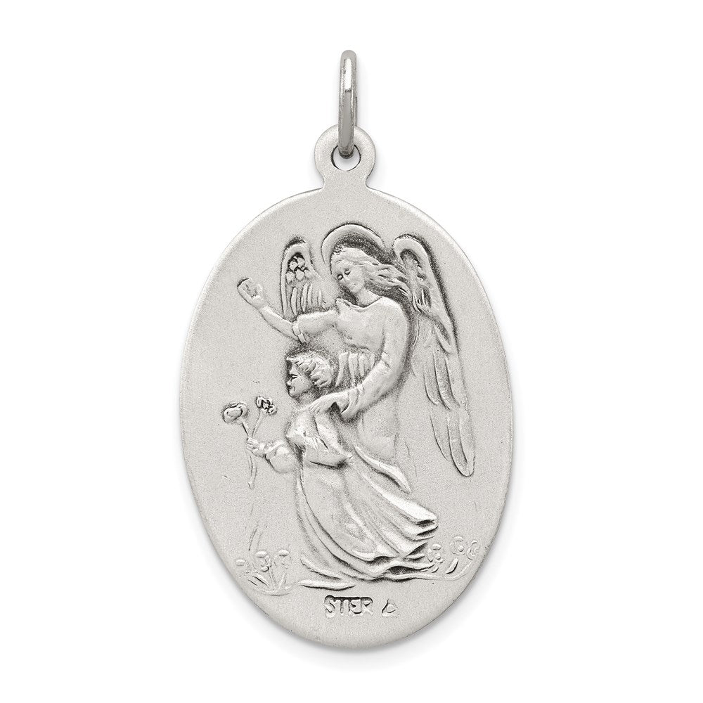 Sterling Silver Reversible St. Michael Medal