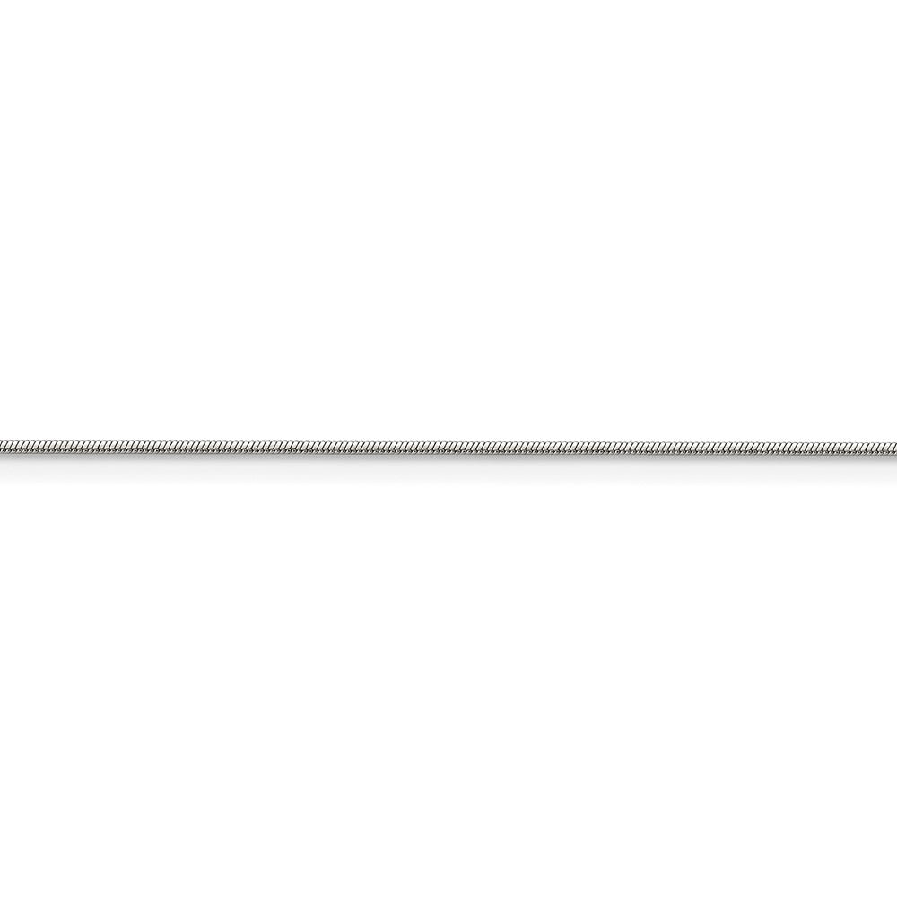 Stainless Steel Polished 1.2mm Square Snake 22in Chain