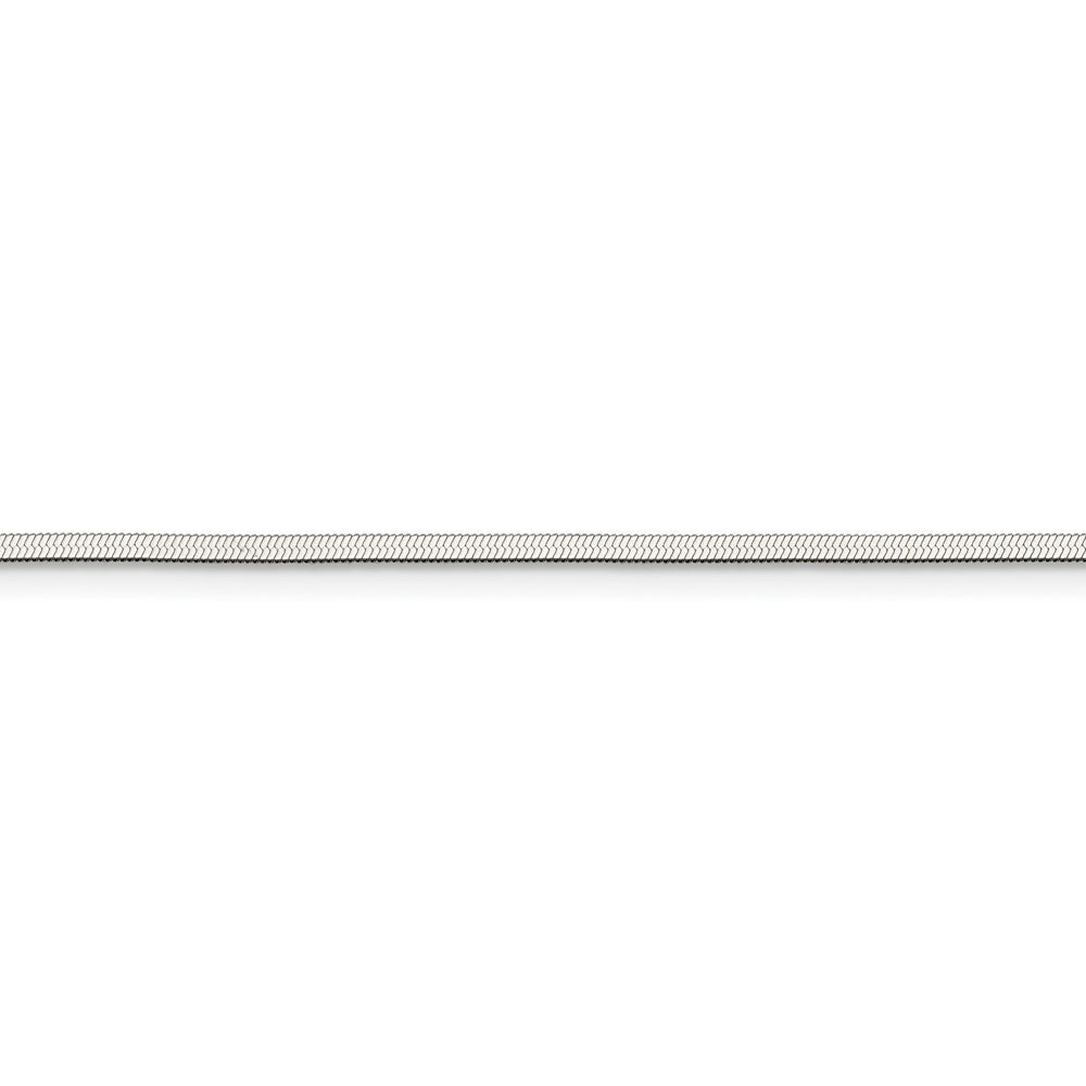 Stainless Steel Polished 2.3mm 22in Herringbone Chain