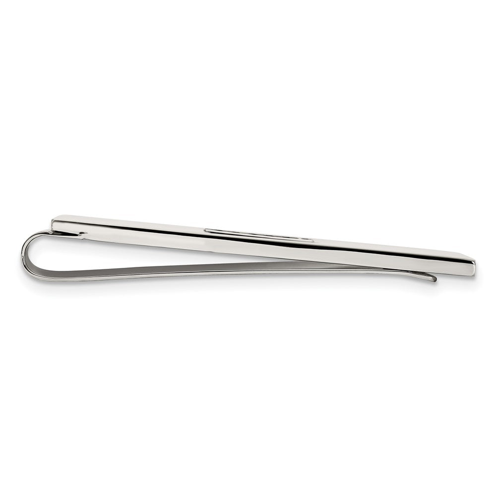 Chisel Stainless Steel Brushed Black Carbon Fiber Inlay 4-piece Key Ring, Money Clip, Cuff Link and Tie Bar Boxed Set